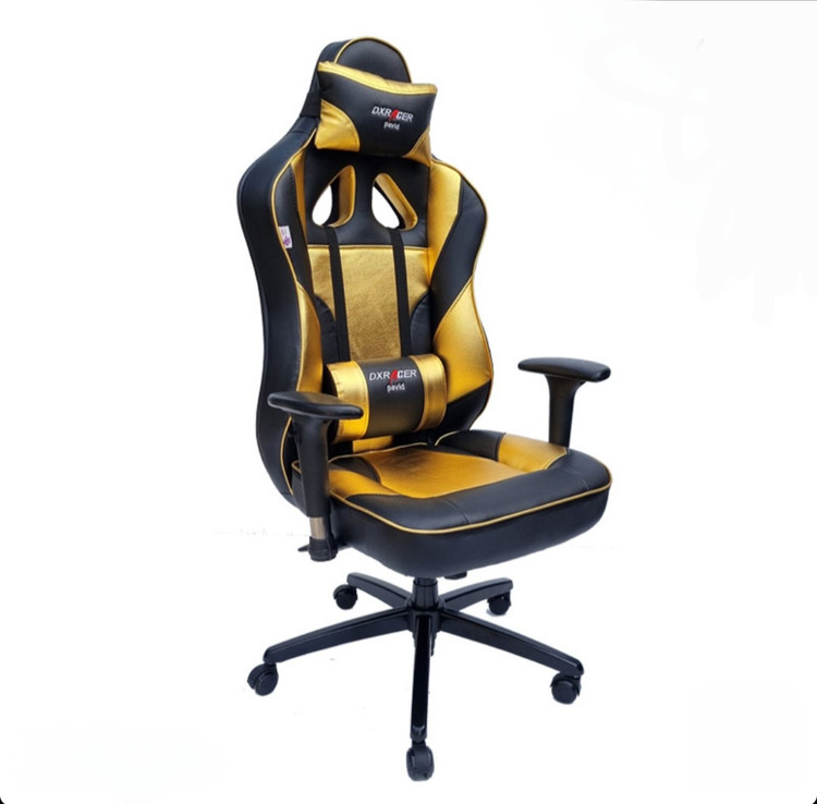صندلی گیمینگ DXRACER G2005 طلایی مشکی
