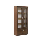 کتابخانه درب شیشه ای و باکس دار