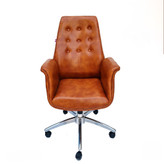 صندلی مدیریت لاکچری چرم الگرو کریستال