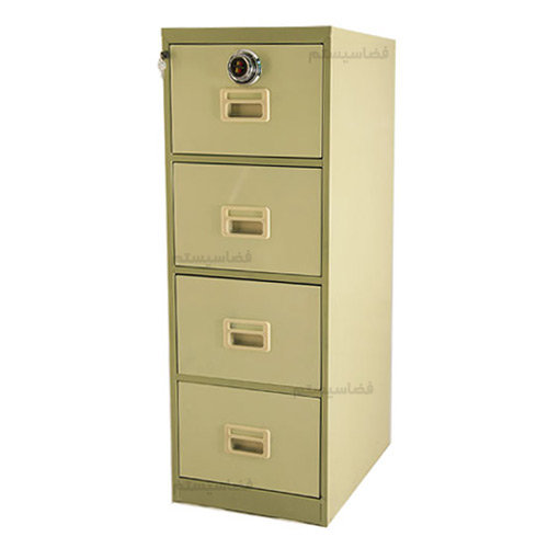 فایل فلزی رمز دار گاوصندوق بایگانی 4 کشو امن