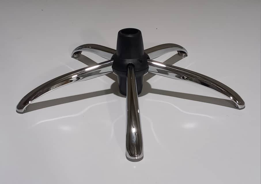 پنج پر فلزی لوازم یدکی صندلی گردان ملزومات اداری